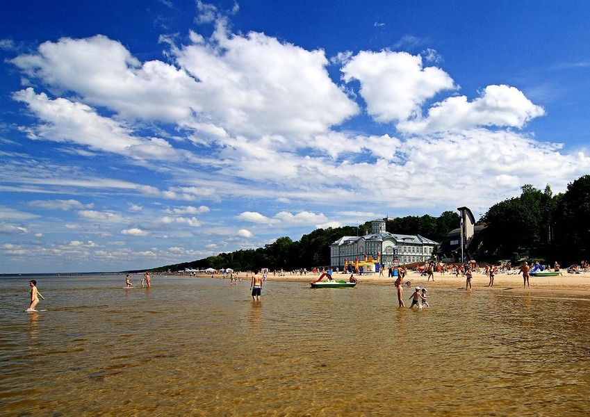 Пляжи латвии